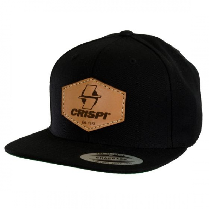 Crispi Leather Classic Hatt Unisex Svarte | NO-SFLHXDB-57