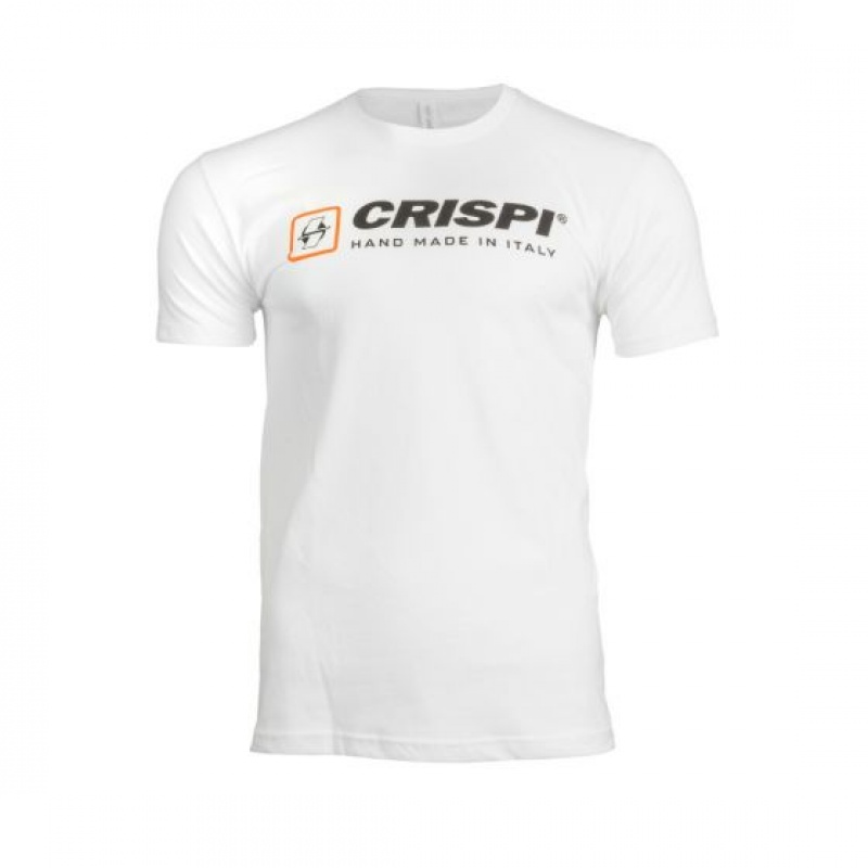 Crispi Shop Skjorte Unisex Hvite | NO-SOIJMUG-09
